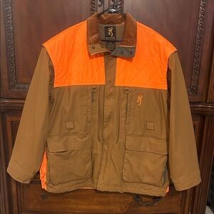 Browning Blaze Orange and Brown Outdoor Jacket